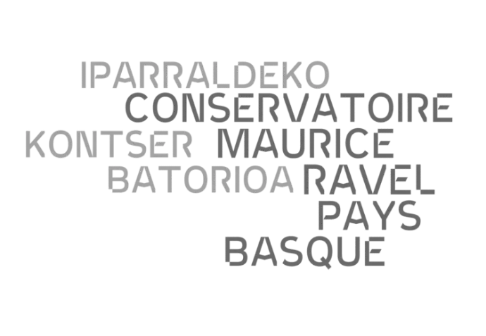 Logo Conservatoire Maurice Ravel Pays Basque - Iparraldeko kontserbatorioa